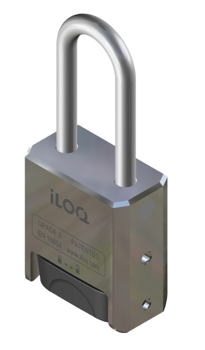 Cadenas anse 8/60 mm, verrouillage/déverrouillage avec clé digitale