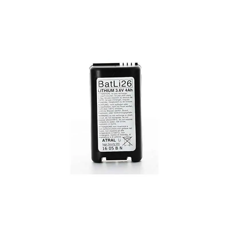 BATLI26 - Pile lithium 3.6V - 4Ah