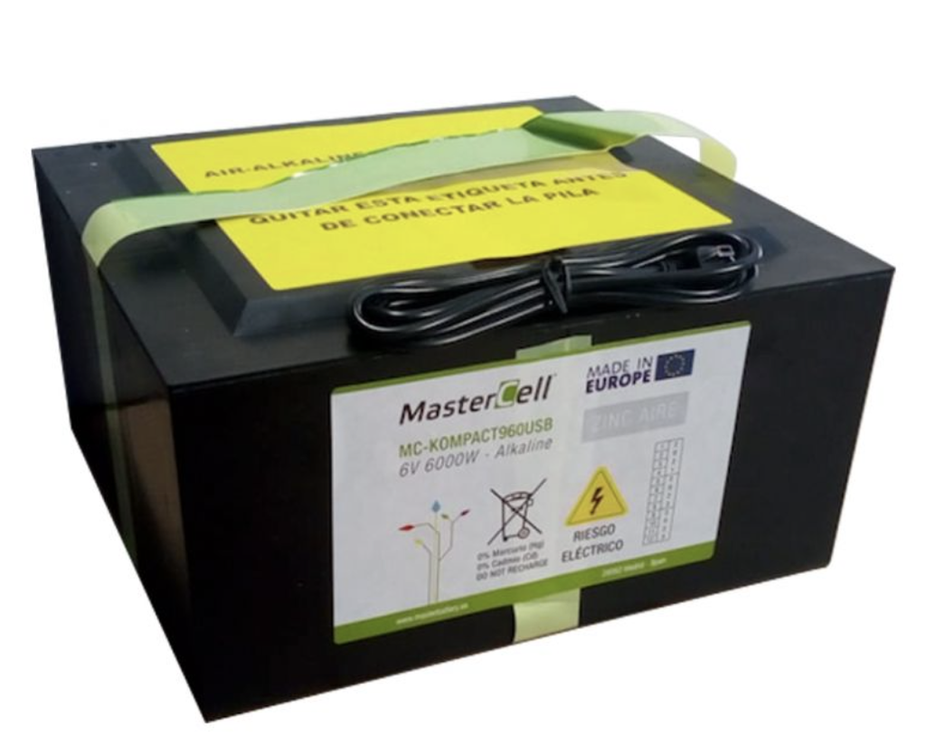 Pile Zinc/AIR - Alkaline pour centrale AJAX