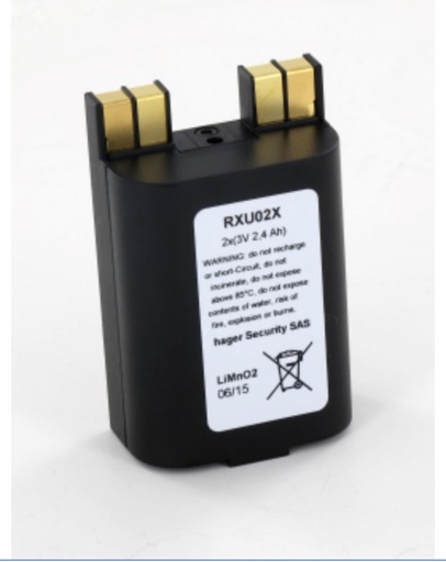 [BATLi41 (RXU02X)] BLOC LITHIUM 2X 3V 2.4A