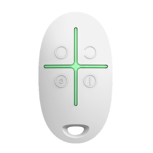 Télécommande 4 boutons blanche Ajax