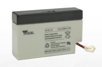 [Y0.8-12FR] Batterie 12V - 0.8Ah